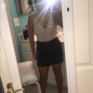 Light metallic bodysuit from Pacsun!